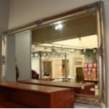 ^ A reproduction silvered hall mirror