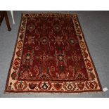An Oriental rug,