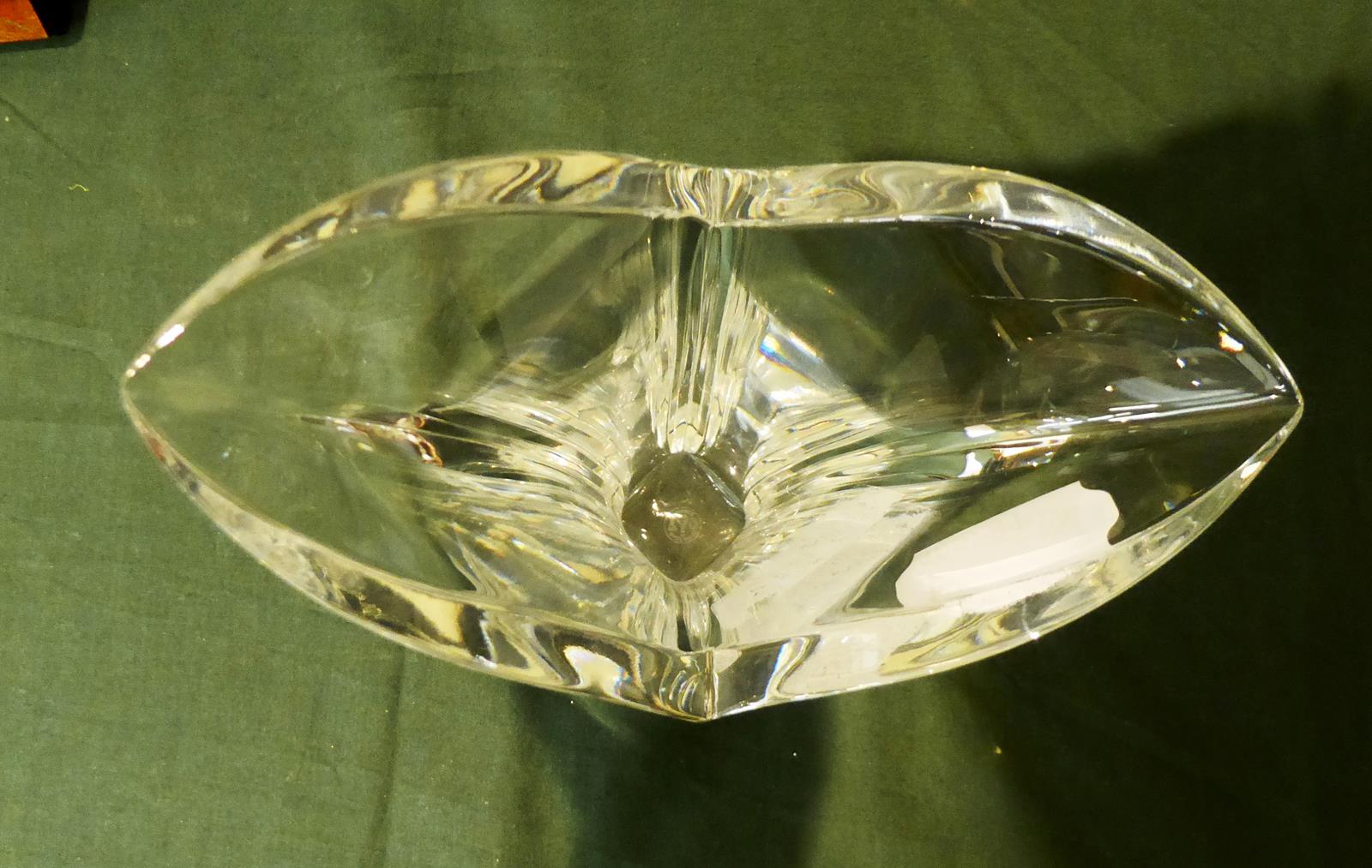 A modern Baccarat glass vase - Image 2 of 5