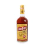Early Times 4 Years Old Kentucky Straight Bourbon Whiskey distilled and bottled by Early Times