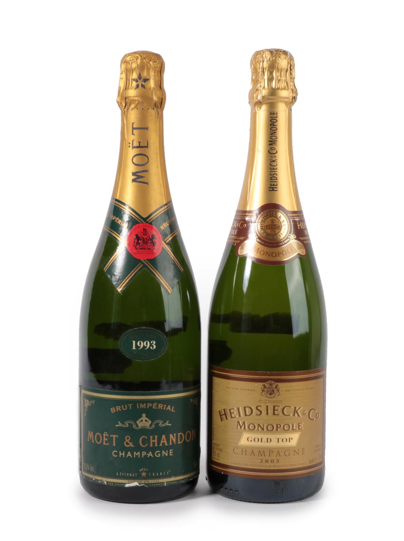 Moët et Chandon Brut Impérial Champagne 1993 (one bottle), Heidsieck & Co.