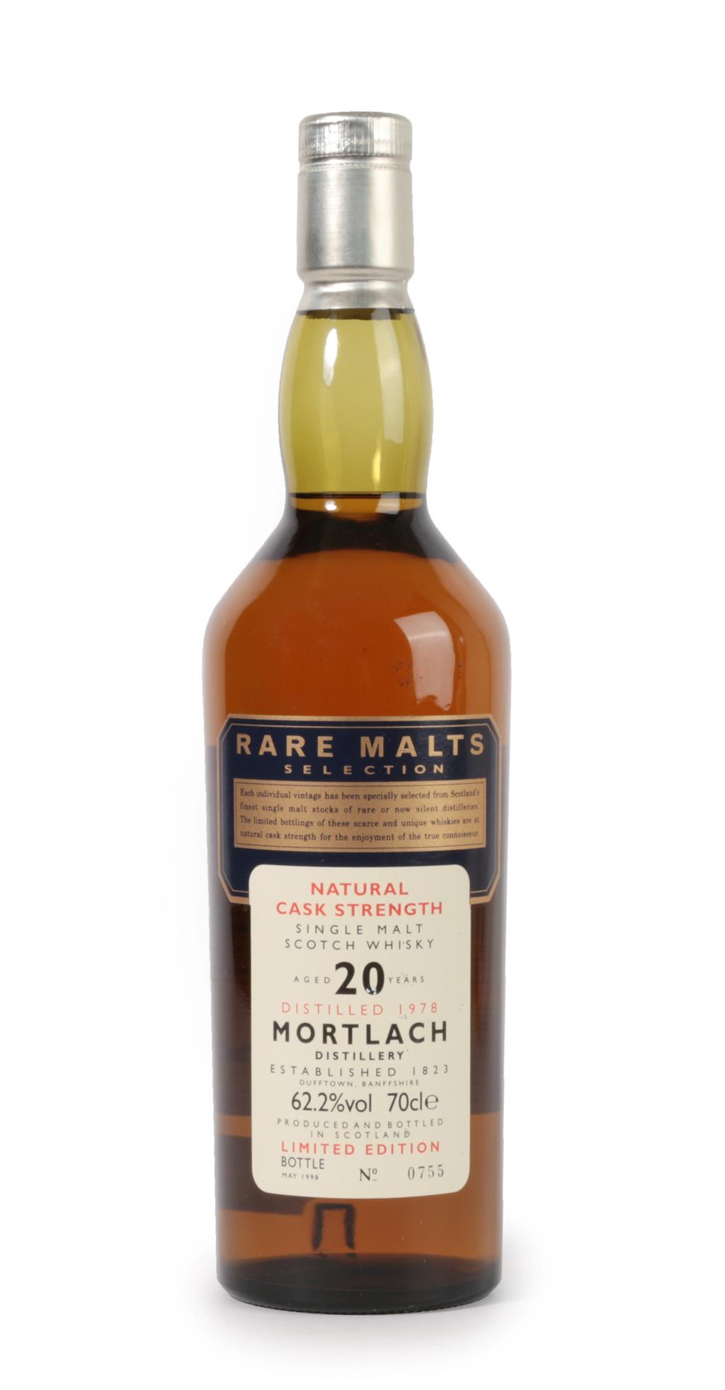 Mortlach 1978 20 Years Old Speyside Single Malt Scotch Whisky,