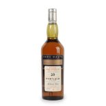 Mortlach 1978 20 Years Old Speyside Single Malt Scotch Whisky,