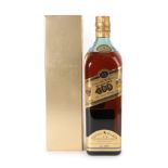 Johnnie Walker 15 Years Old Kilmarnock 400 Scotch Whisky, in original cardboard sleeve,