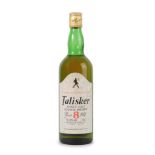 Talisker 8 Years Old Single Malt Scotch Whisky, Isle of Skye, 1980s bottling, 45.