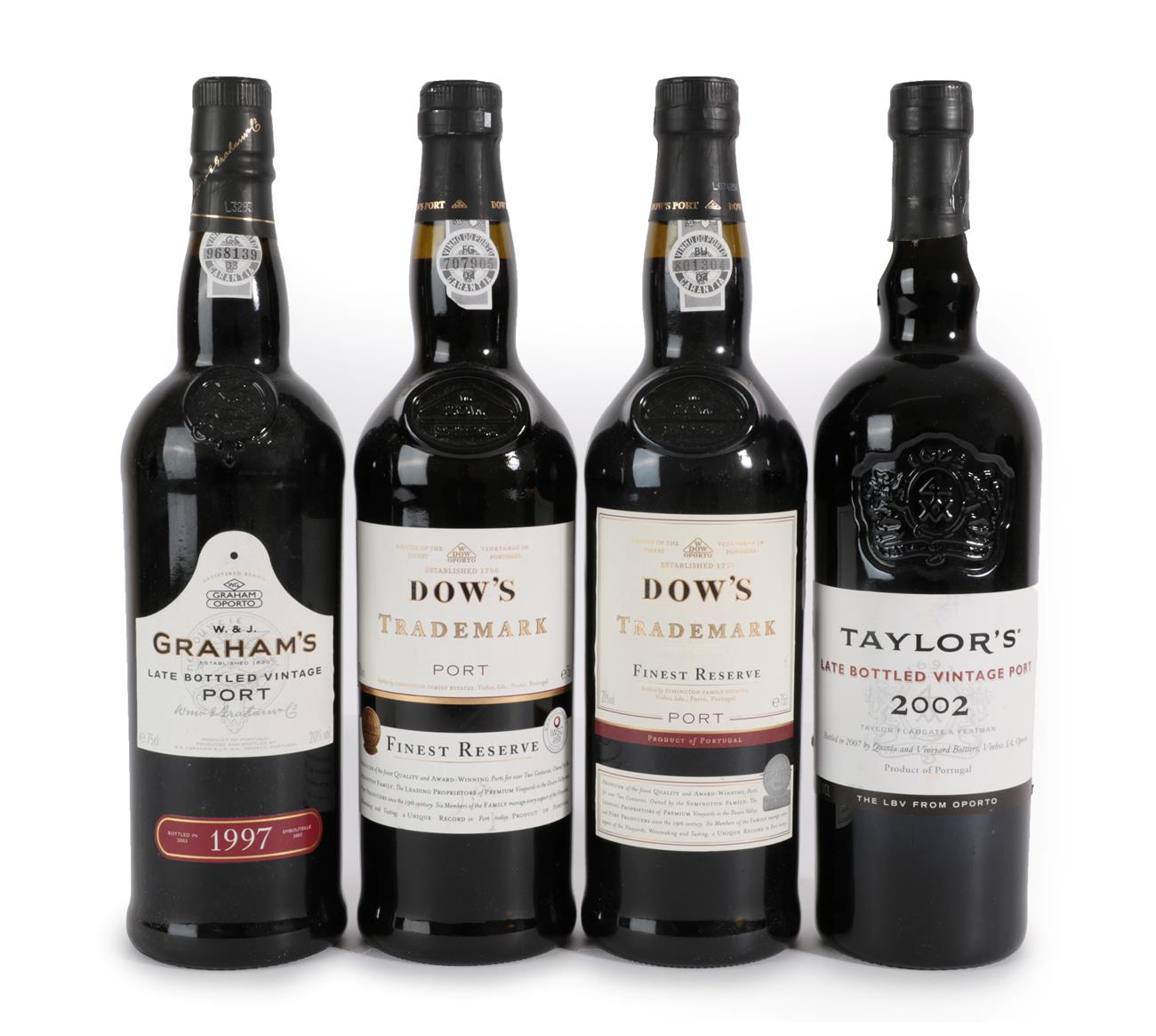 Dow's Trademark Finest Reserve Port (two bottles),