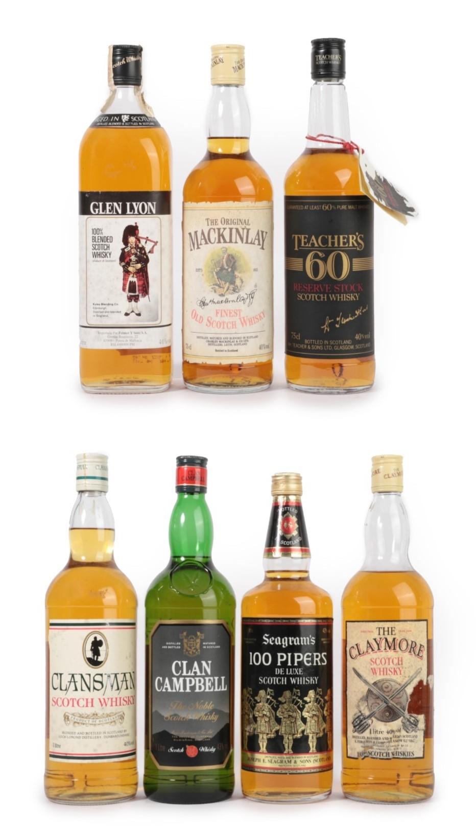 Teacher's 60 Reserve Stock Scotch Whisky, 1980s bottling, 40% vol 75cl (one bottle),