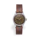 A World War II A-11 Type US Air Force Military Centre Seconds Wristwatch, signed Bulova, circa 1944,