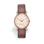 A 9 Carat Gold Wristwatch, signed International Watch Co, Schaffhausen, 1954, (calibre 62) lever