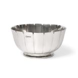 An Elizabeth II Silver Bowl, by Cooper Brothers and Sons Ltd., Sheffield, 1970, in the George II