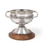 A George V Irish Silver Copy of Ardagh Chalice, by West and Son, Dublin, 1915, the bowl tapering