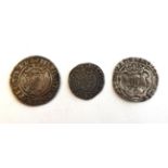 Henry VII Groat S2201 GF, Groat egukar Issue Tower Mint mm Pheon S2258 NVF Halfgroat York Archb.