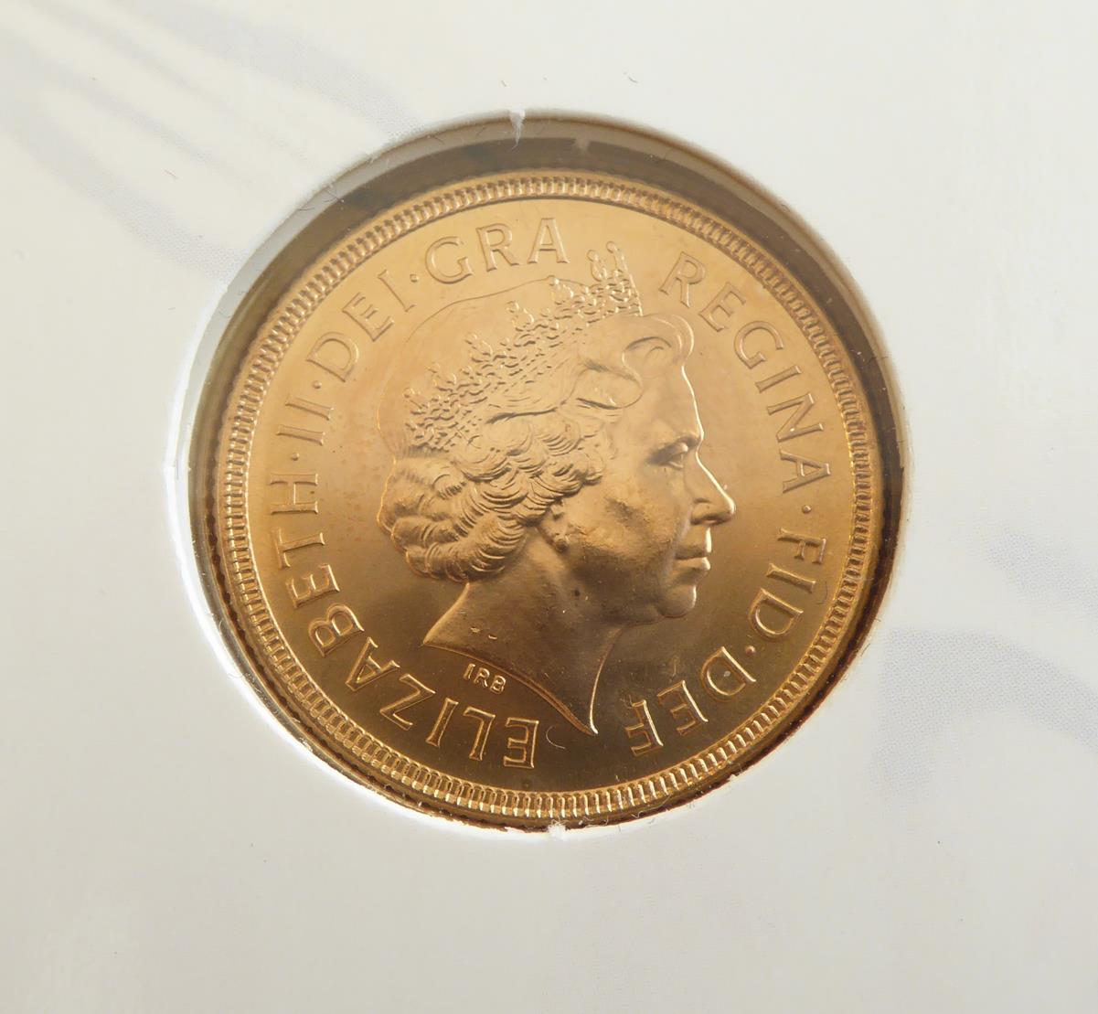 Elizabeth II Sovereign 2000, bullion type, sealed in Westminster presentation pack, BU - Image 3 of 3