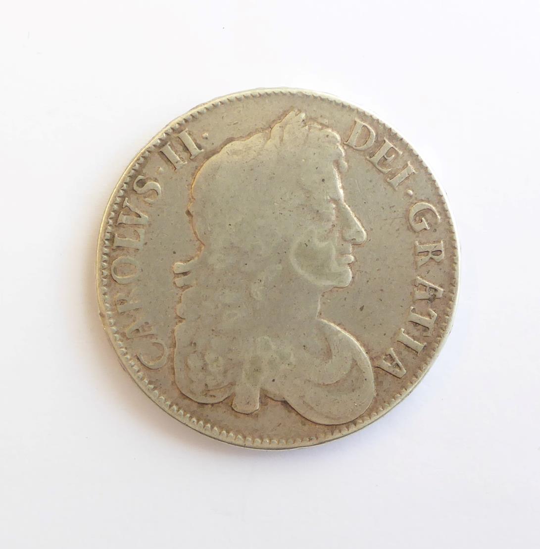 Charles II Crown 1677 V.NONO S3358 GF/NVF