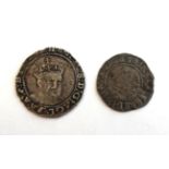 Henry VIII hammered Groat Posthumous issue Canebury mint S2408 VF, Halfgroat Posthumous issue