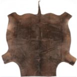 Hides/Skins: Cape Buffalo Hide Rug (Syncerus caffer caffer), modern, South Africa, brand new