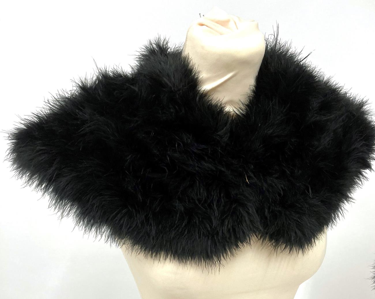 Circa 1920s and 1930s Costume, including silver fox shoulder capelet; a cut and printed velvet - Image 5 of 14