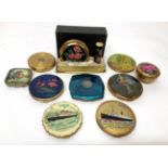 Early 20th Century and Later Decorative Ladies' Powder Compacts, including a compact and lipstick