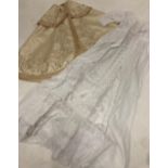 Late 19th Century/Early 20th Century Children's Costume, including a white cotton long sleeved