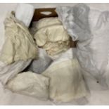 Assorted Late 19th Century/Early 20th Century White Cotton undergarments, nightdresses, brushed