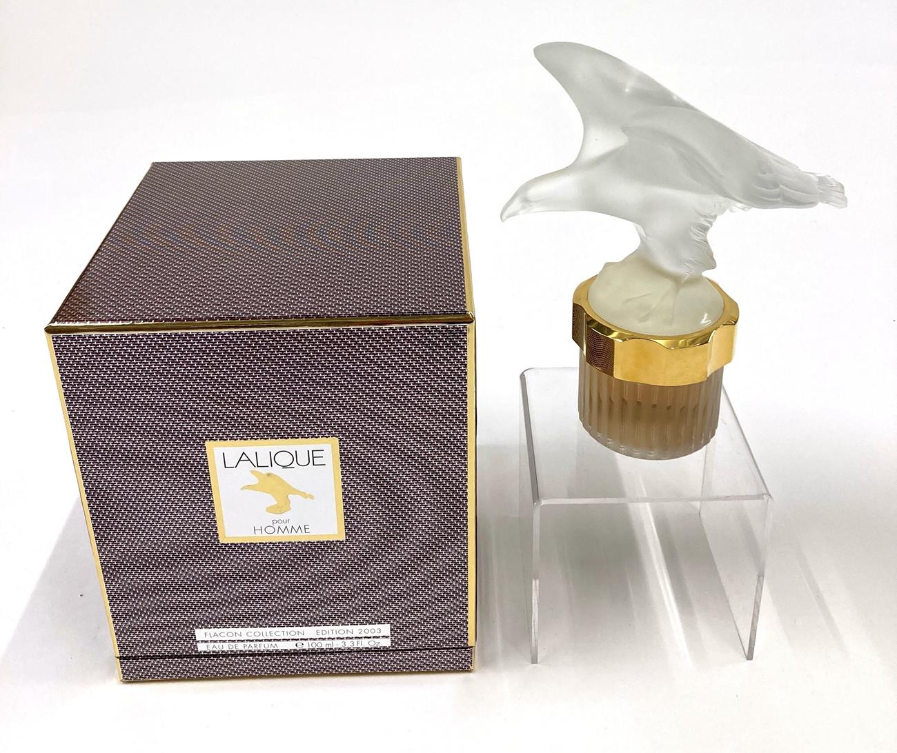 'Eagle' by Lalique Eau De Parfum, Flacon Collection Mascots, 100ml Pour Homme Fragrance (2003)