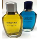 'Insensé' and 'Insensé Ultramarine' By Givenchy Large Advertising Display Dummy Factices, the