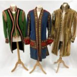 Assorted 20th Century Theatrical Costume, including L & H Nathan London, a red wool academic robe