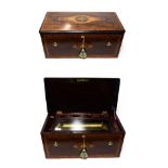 A Voix-Celeste Musical Box, Probably By B. A. Bremond, serial no. 10119, playing six airs, with