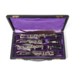 Oboe And Cor Anglais, Oboe: bell stamped T W Howarth & Co. London, main joints stamped 'Howarth
