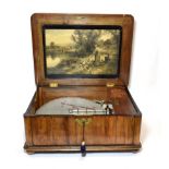 A Superb 17-Inch Lochmann Original No. 68 Disc Musical Box, With Tubular Bell Accompaniment, with