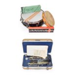 Oboe By Boosey & Hawkes no.397772, Made in England (requires overhaul); together with Hohner