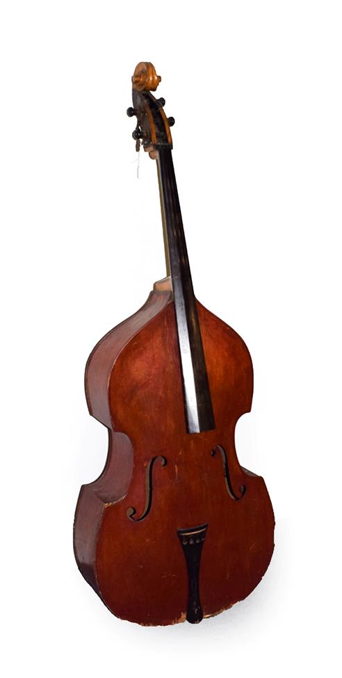 Double Bass plywood construction (a.f, for spares or restoration)