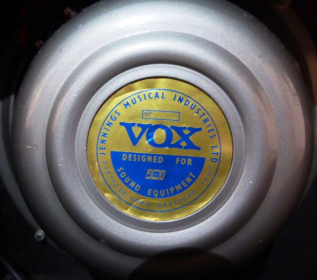 Guitar Amplifier By VOX AC30 no.14625T, Manufactured in England by Jennings Musical Industries - Image 10 of 12