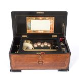 A Good Part-Orchestral Musical Box Playing Eight Airs, By Paillard Vaucher Et Fils, ser. no. 7911,