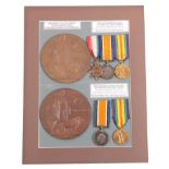 A First World War Brothers Casualty Group of Medals to the Parker Family of Milnthorpe, Westmorland,