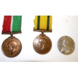 A Territorial Force War Medal, awarded to 137174 SJT.J.T.O'NEILL. R.A.; a Mercantile Marine War