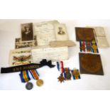 The Cooper Family in the Great War:- A First World War Pair, comprising British War Medal and