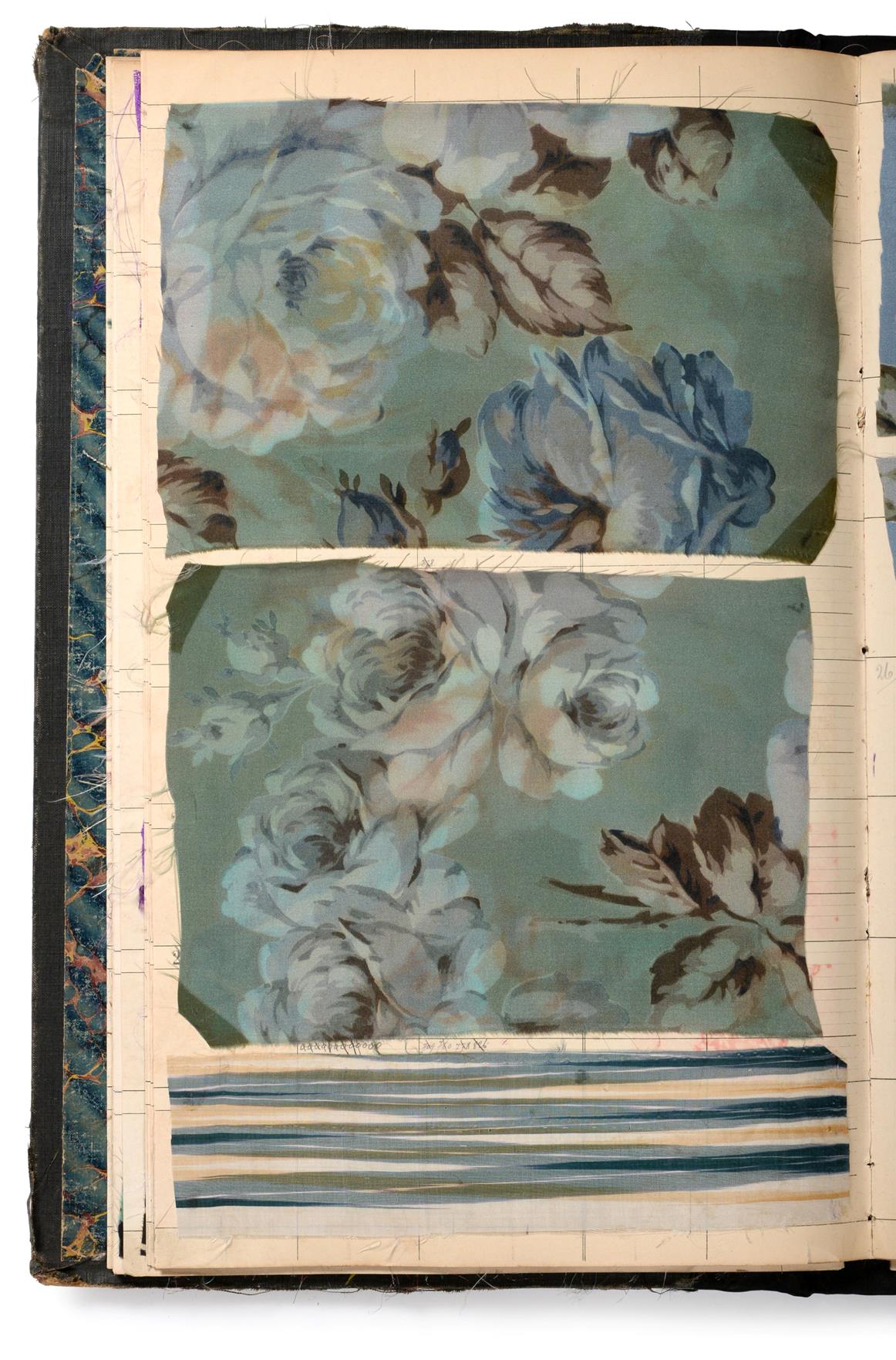 French Fabric Sample Book, circa 19203/30 Comprising mainly printed silks and chiffons, in spot, - Image 3 of 167