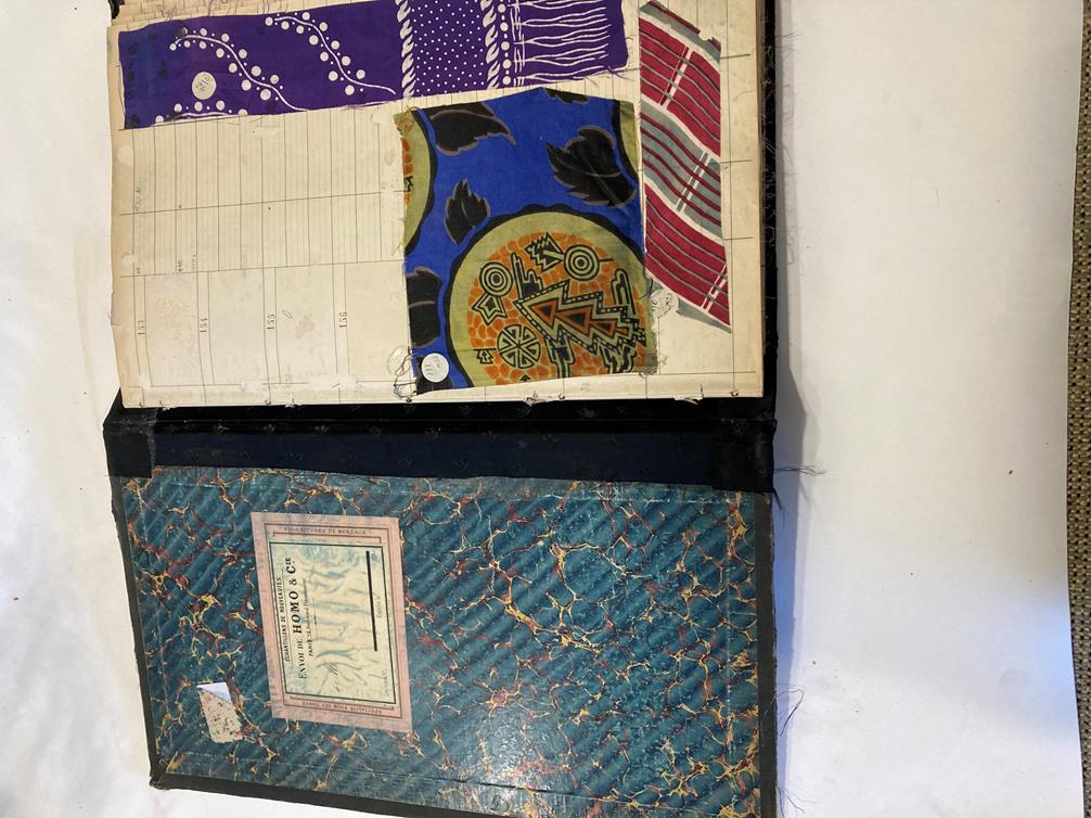 French Fabric Sample Book, circa 19203/30 Comprising mainly printed silks and chiffons, in spot, - Image 157 of 167