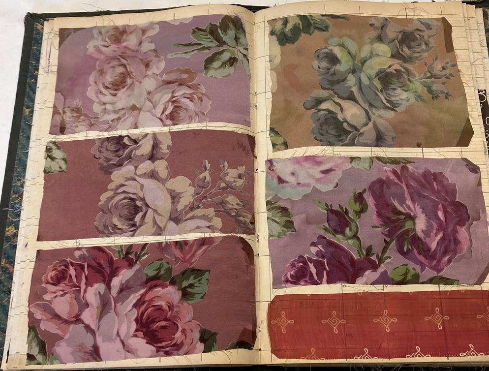 French Fabric Sample Book, circa 19203/30 Comprising mainly printed silks and chiffons, in spot, - Image 12 of 167