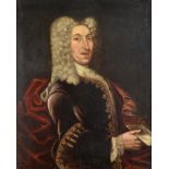 Follower of Fra' Galgario (1655-1743) Italian Portrait of a refined gentleman, half length,