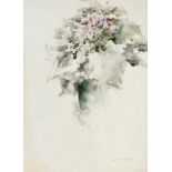 Molly Lamb Bobak (1922-2014) Canadian ''Cineraria 2'' Signed, pencil and watercolour, 59.5cm by 43.