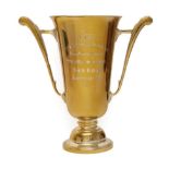 A George V Silver Trophy-Cup, by William Neale and Son Ltd., Birmingham, 1935, tapering and on