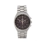 A Stainless Steel Chronograph Wristwatch, signed Omega, model: Speedmaster Professional Mark II,