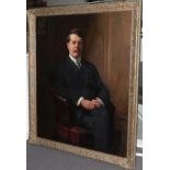 John Archibald Alexander Berrie RCA (1887-1962) Portrait of a gentleman Signed, oil on canvas, 124.