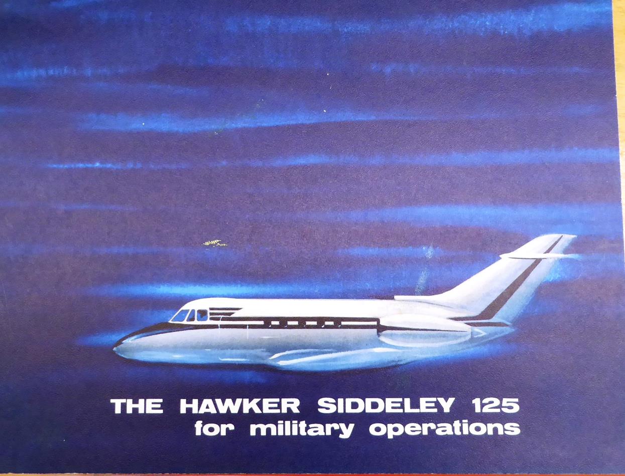 Hawker Siddeley Aviation A Collection Of Booklets including HS 125 for military operations; - Image 2 of 7