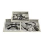 James Bond 007 Thunderball Set Of Fifteen Black And White Lobby Cards each 10x8'', each embossed