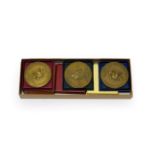 Compagnie Des Messageries Maritimes Commemorative Medallions (i) Pierre Loti 1953 (ii) Viet-Nam 1952