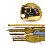 A Collection Of Six Assorted Rods plus rod parts by various makers along with an Ogden Smith