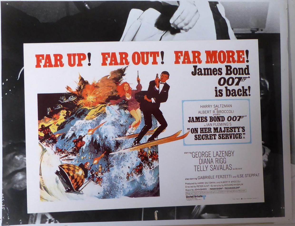 James Bond 007 On Her Majesty's Secret Service Colour Lobby Cards a set of eight; together with - Image 10 of 35